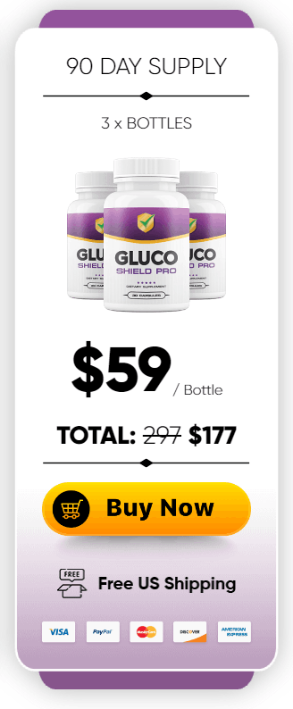 Gluco Shield Pro price 3 bottle